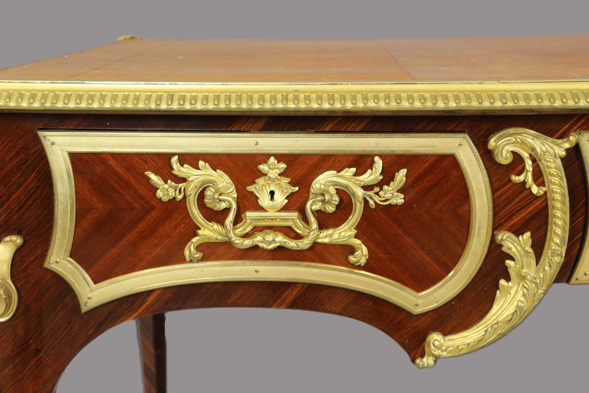 Bureau Plat de style régence Sormani-photo-5