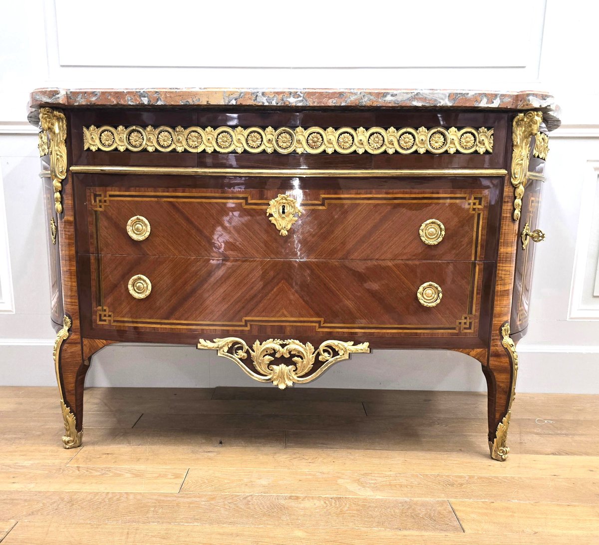 Commode d'époque Transition estampillée RVCL-photo-2