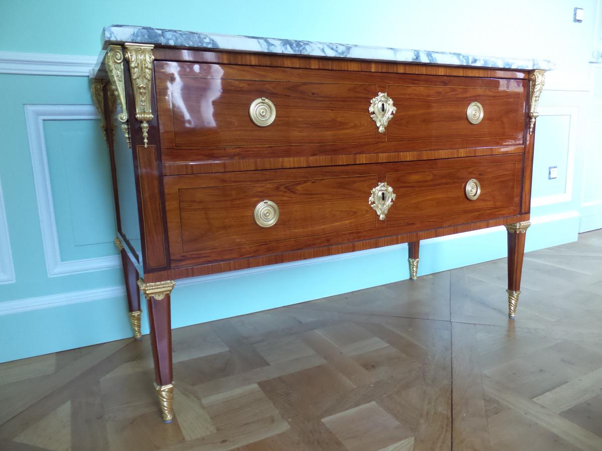 Commode  d'époque Louis XVI-photo-2