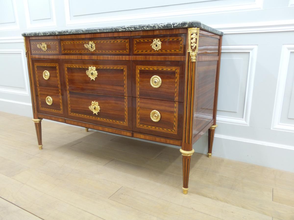 Antique Louis XVI Commode-photo-3