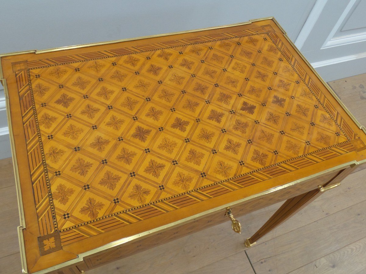 Table De Salon d'époque Louis XVI-photo-3