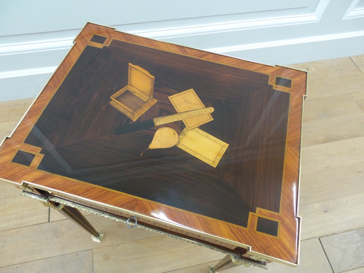 Louis XVI Table Stamped Montigny-photo-1