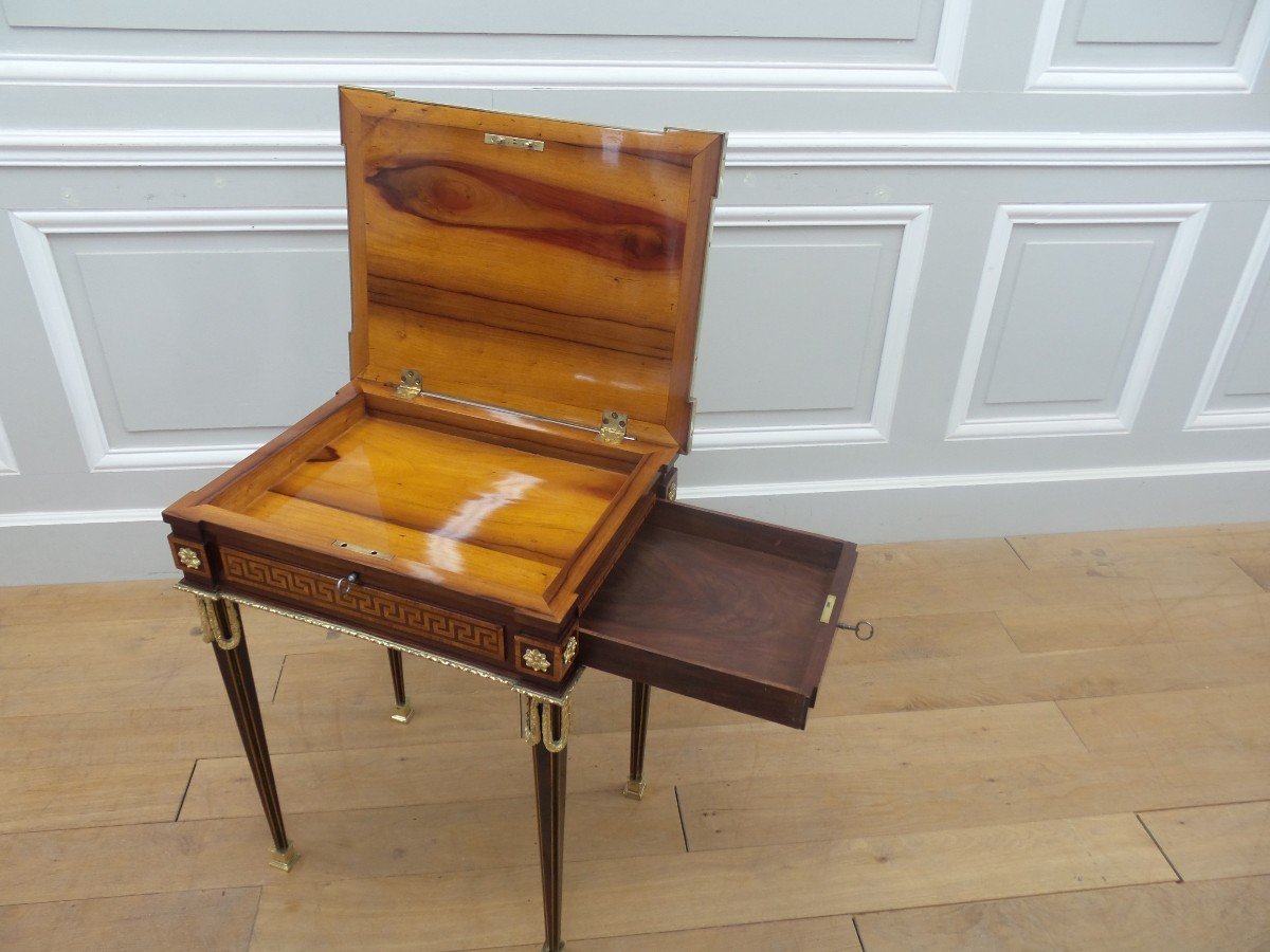 Louis XVI Table Stamped Montigny-photo-4