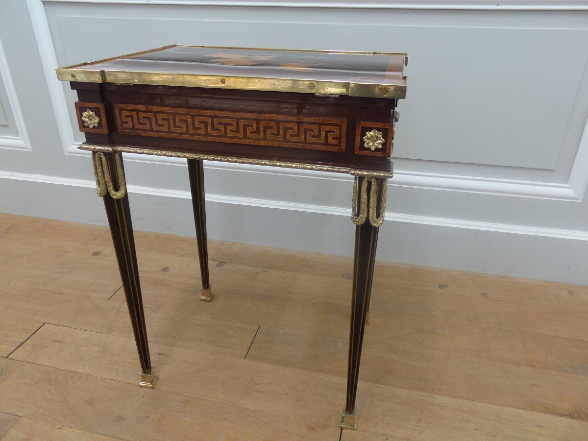 Louis XVI Table Stamped Montigny-photo-5