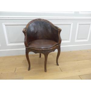 Fauteuil De Bureau d'époque Louis XV