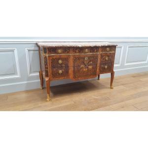 Commode d'époque Transition estampillée I.BFromageau