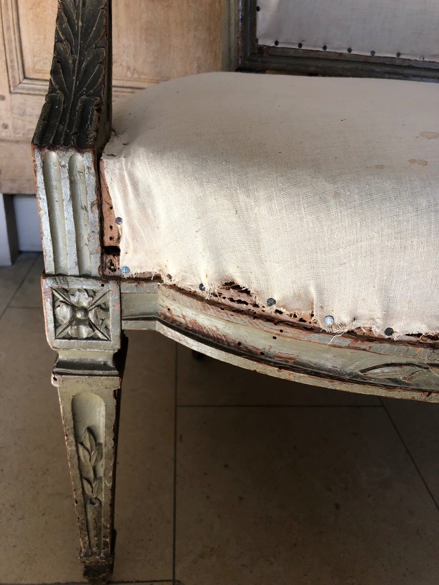 Pair Of Louis XVI Armchairs-photo-3