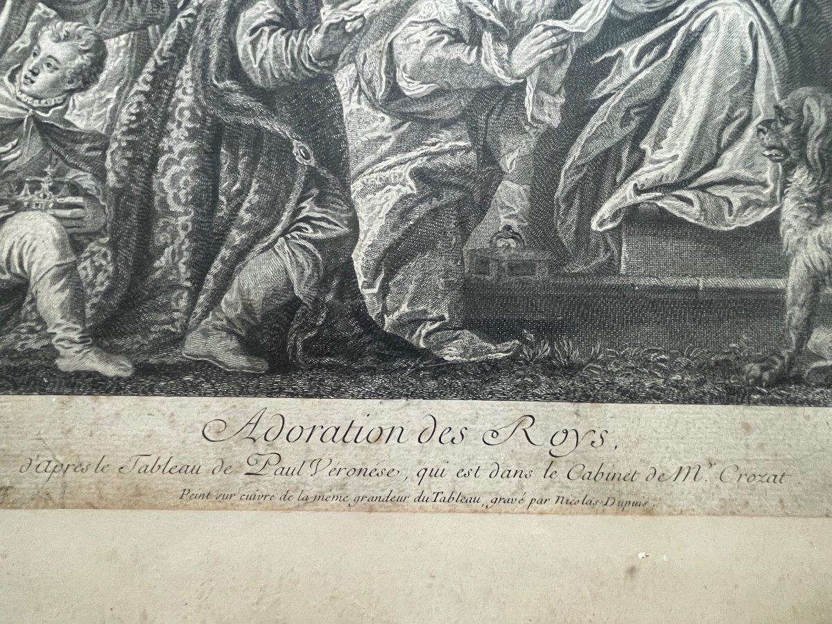 Engraving “the Adoration Of Kings”-photo-2