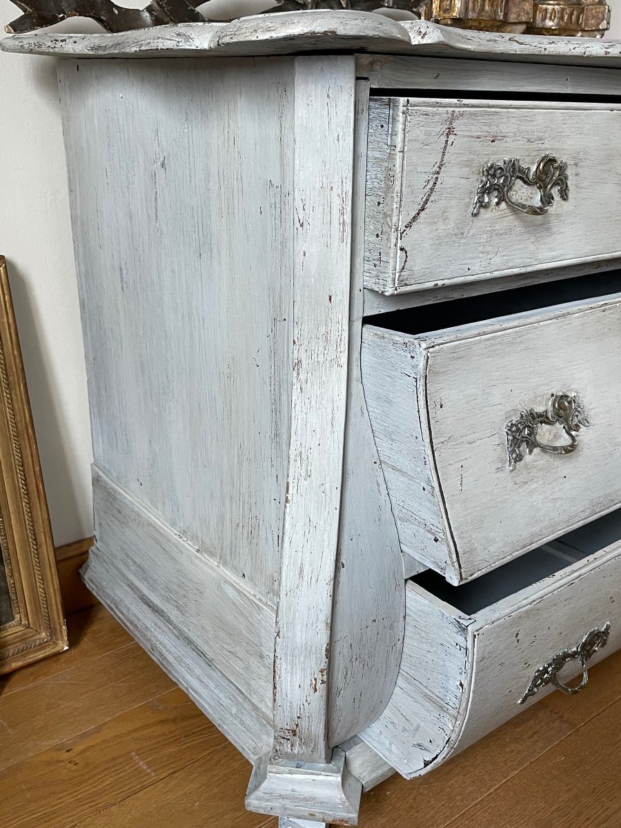 Small Dutch Chest Of Drawers, 19th Century -photo-3