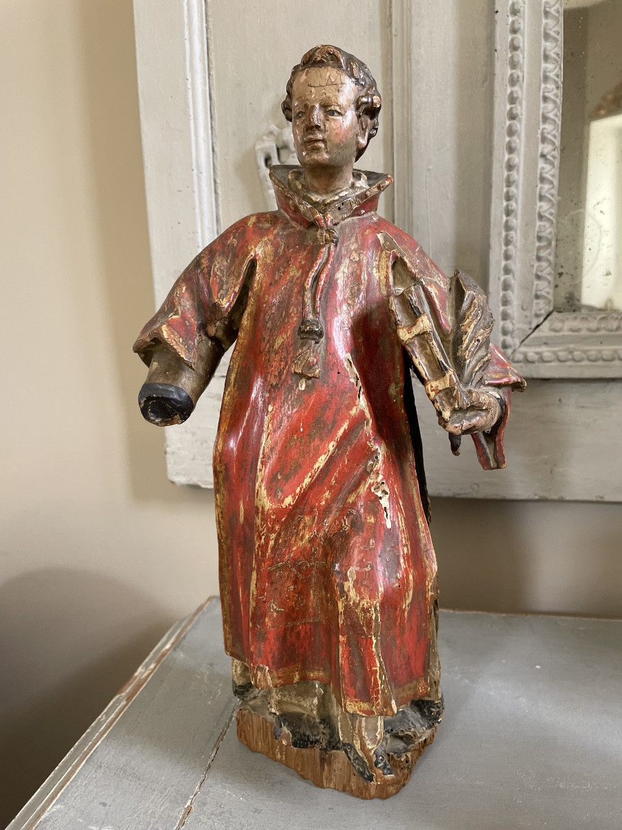 Statuette religieuse XVIII ème 