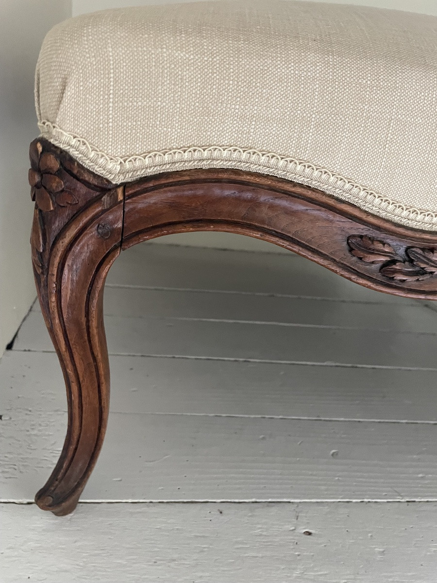 Louis XV Style Pouf Or Footstool-photo-2
