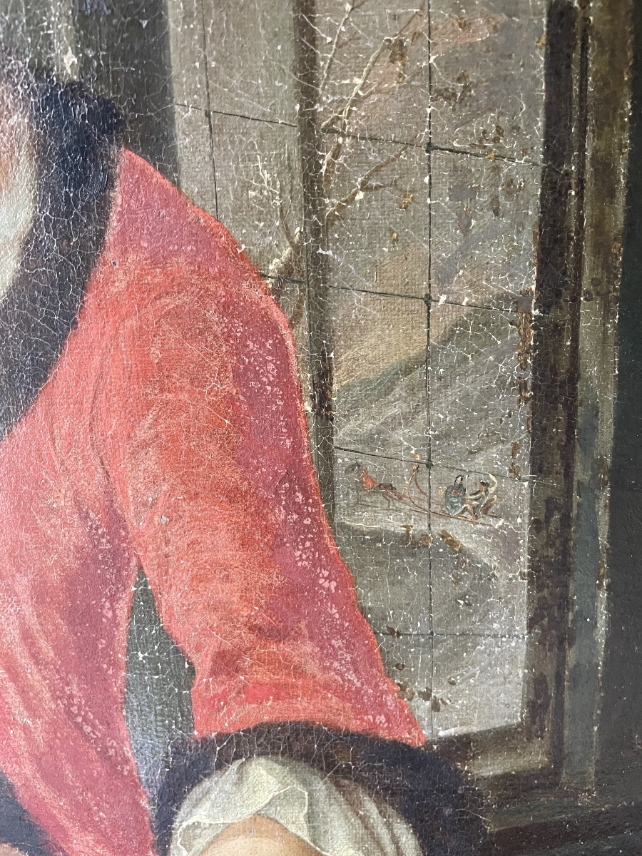 Portrait d’une élégante XVIII ème -photo-4