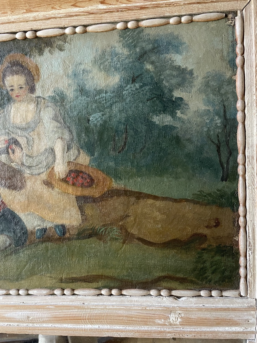 19th Century Trumeau -photo-3