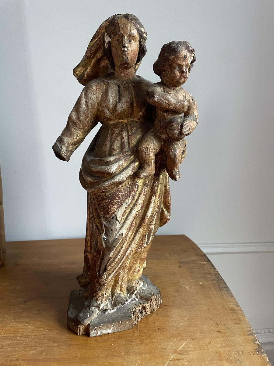 Virgin And Child, 17th Century 