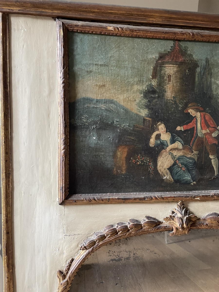 Trumeau XVIII ème -photo-3