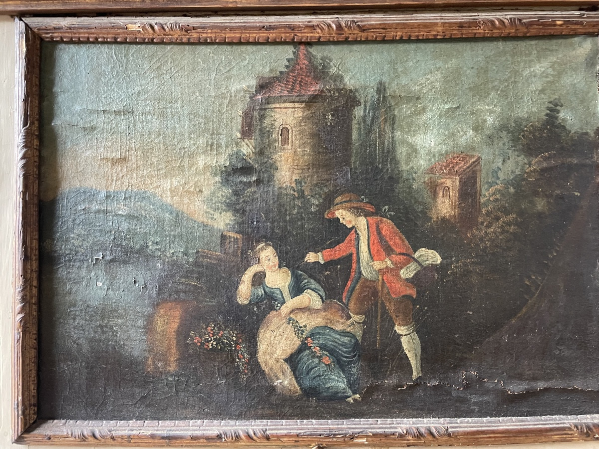 Trumeau XVIII ème -photo-3