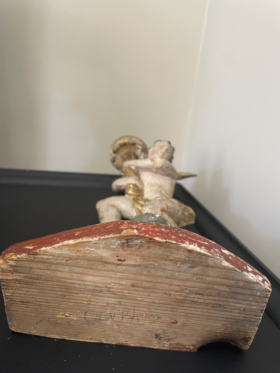 Wooden Angel Candle Holder-photo-5