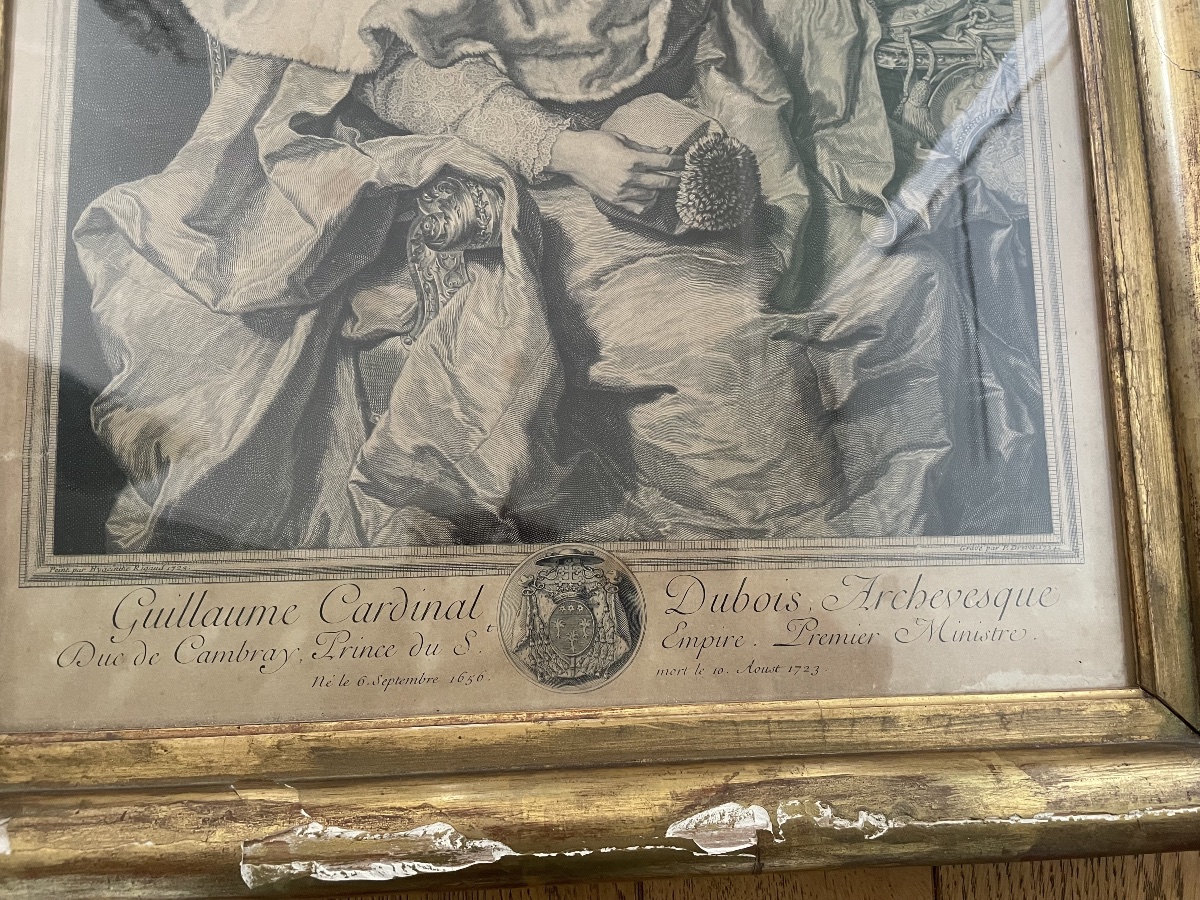 Gravure XVIII ème -photo-1