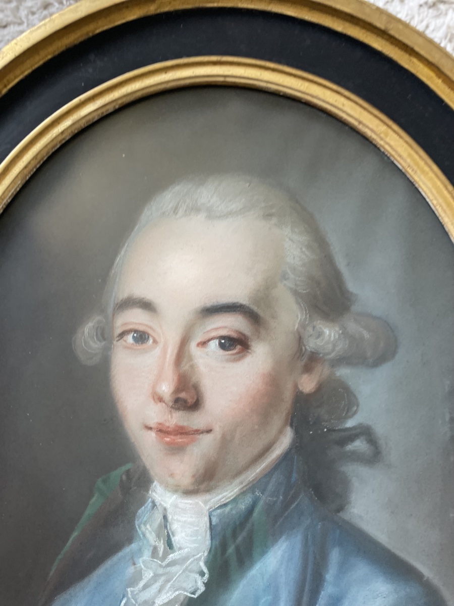 Charmant pastel de jeune homme -photo-2