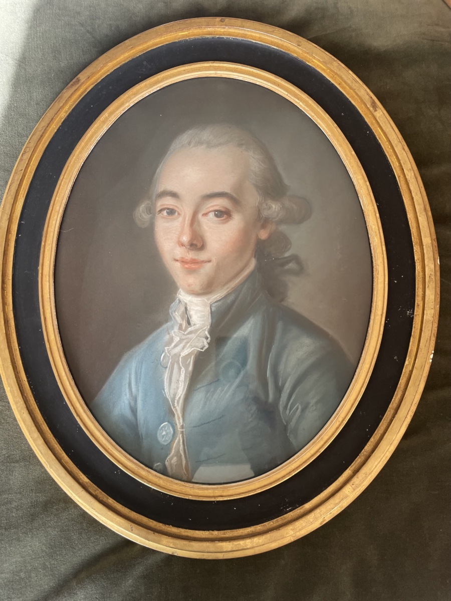 Charmant pastel de jeune homme 
