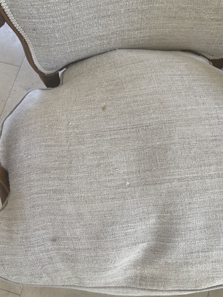 Paire de fauteuils XX ème -photo-4