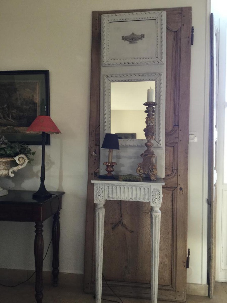 Console And Pier Of Woodwork