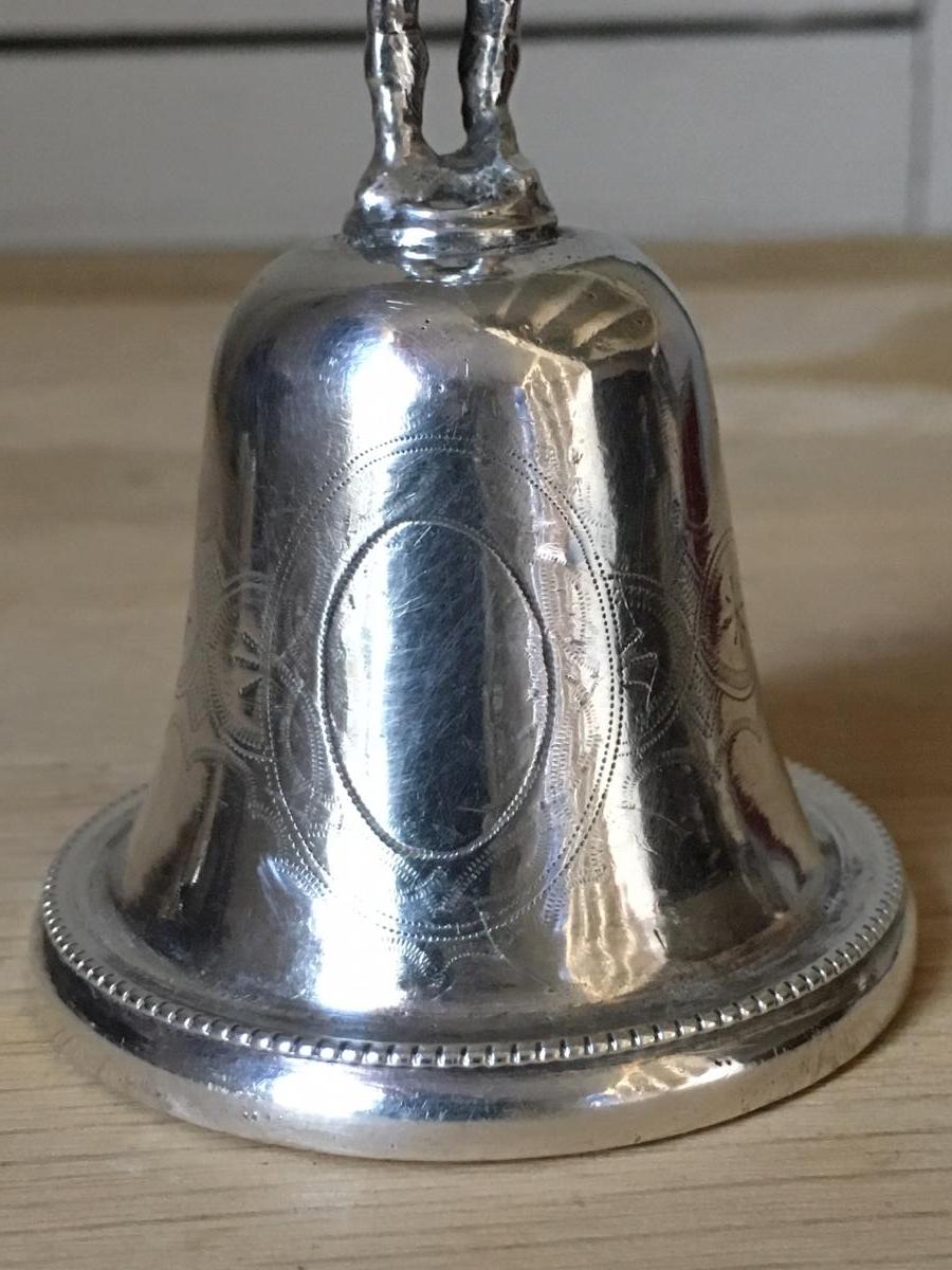 Table Bell In Sterling Silver XVIII-photo-2