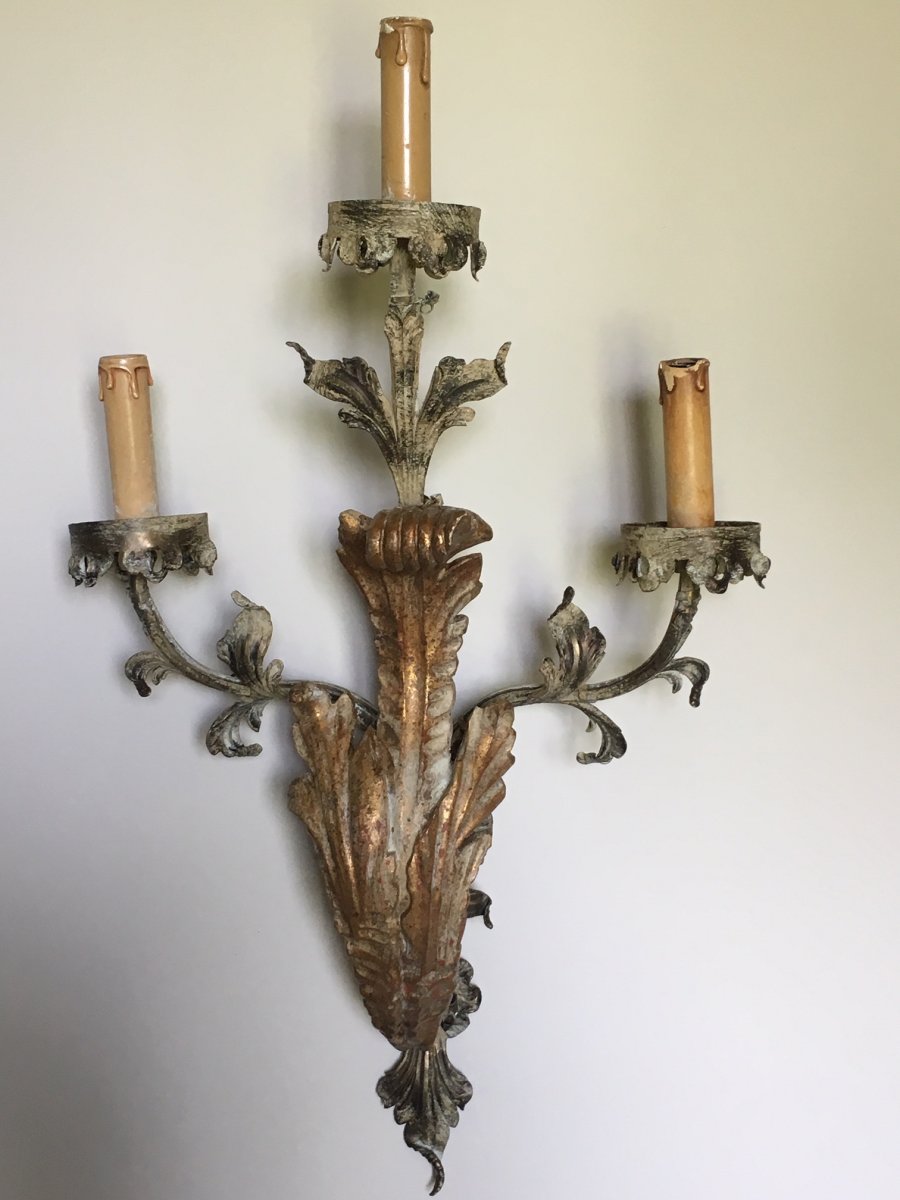 Italian Baroque Style Wall Lamp