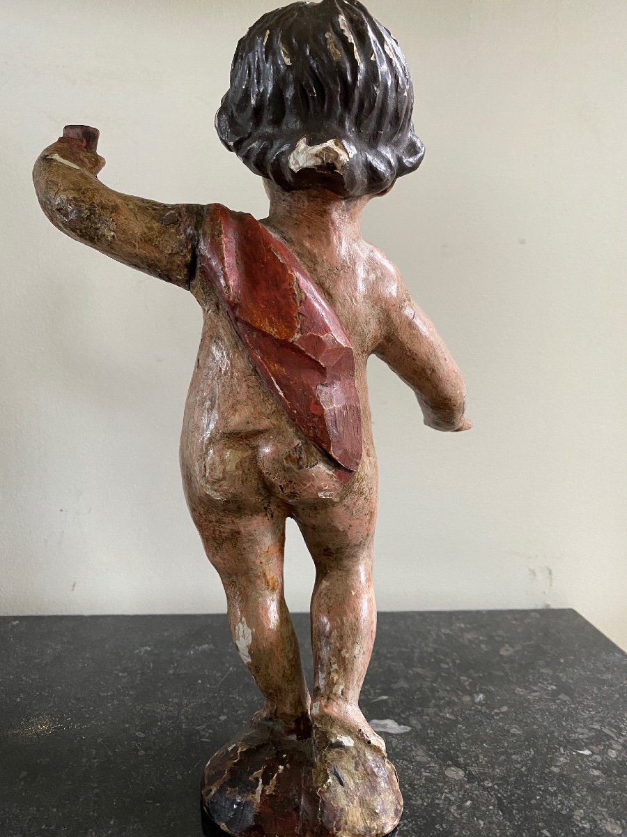 17th Century Wooden Angel-photo-2