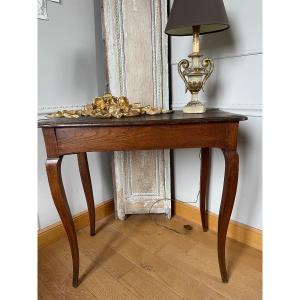 Table Louis XV En Bois Naturel