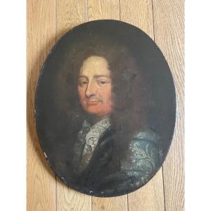 Portrait D’homme Au XVIII ème Siècle 