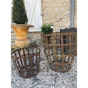 2 Paniers Dame-jeanne 
