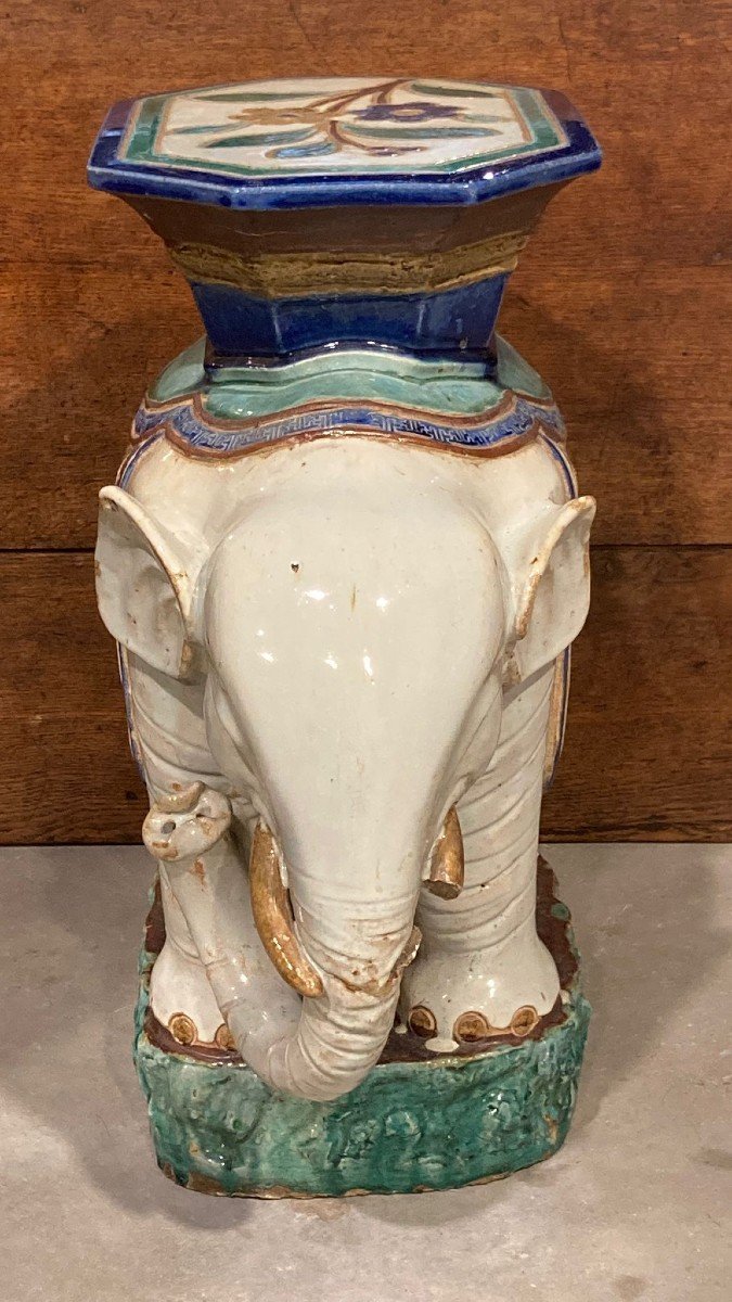 Cendrier éléphant en cristal de Vannes | Coucou Retro