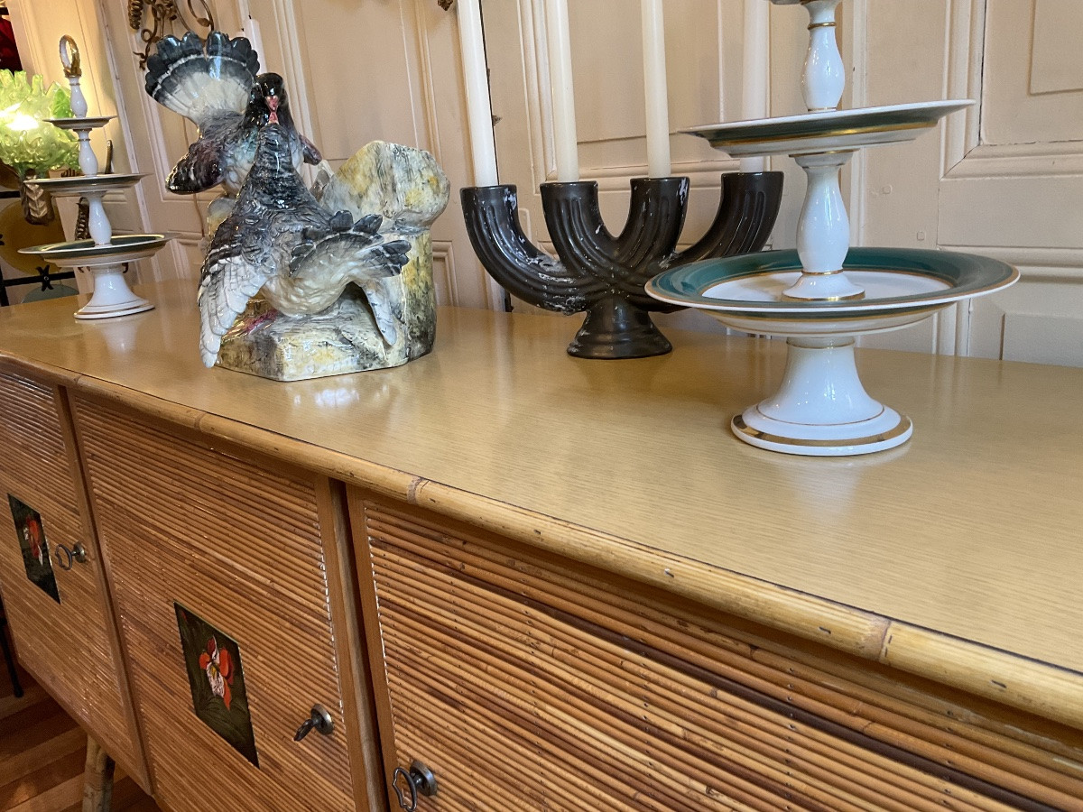 Buffet en rotin-photo-3