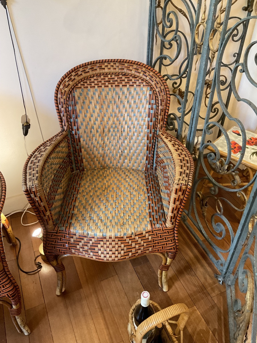 Salon en rotin -photo-3