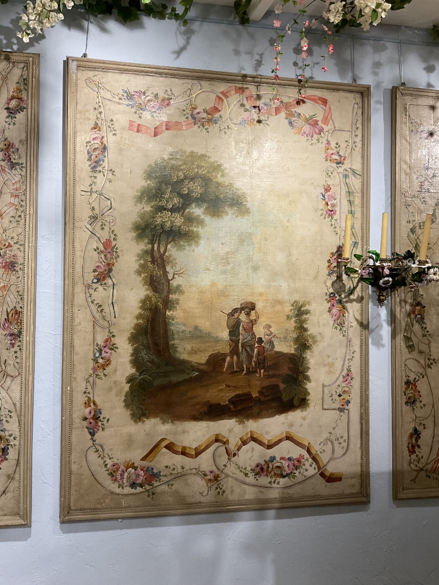 Suite de 4 saisons , huile sur toile -photo-3