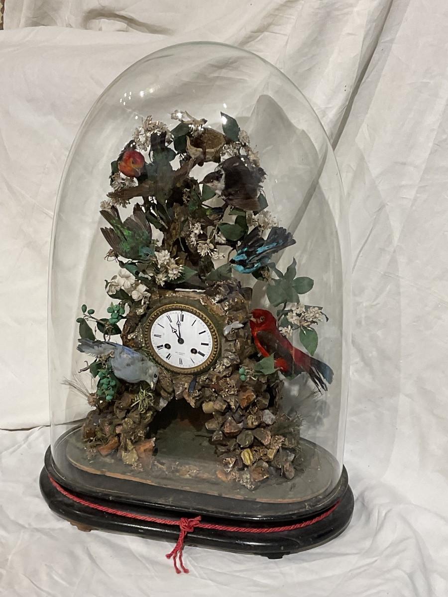 Globe horloge-photo-1