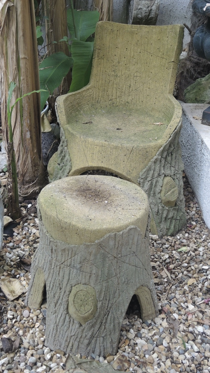 Cement Garden Furniture-photo-3