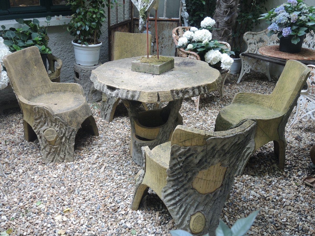 Cement Garden Furniture