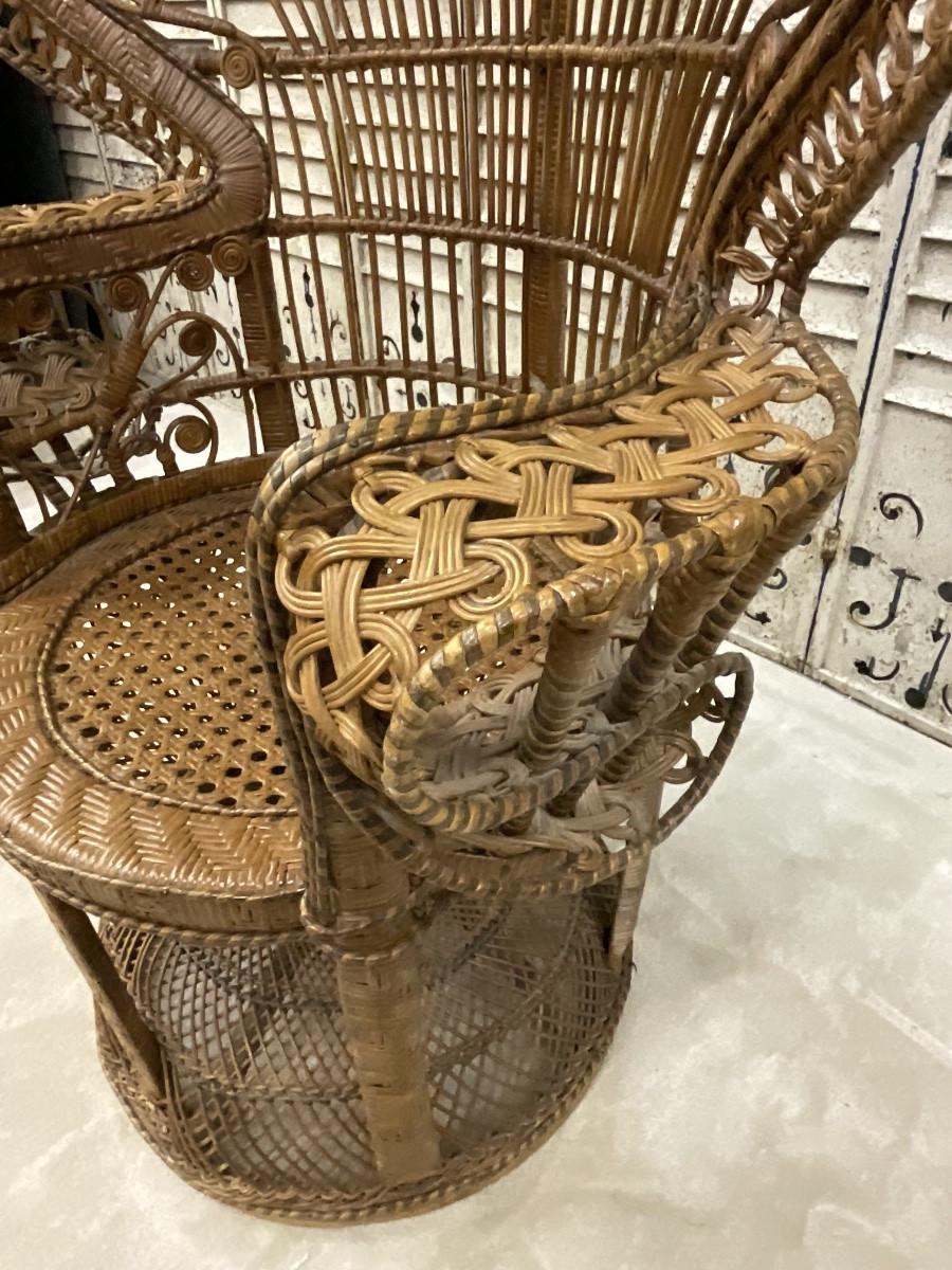 Rattan Armchair-photo-1