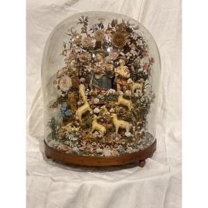 Globe Pastoral Scene 