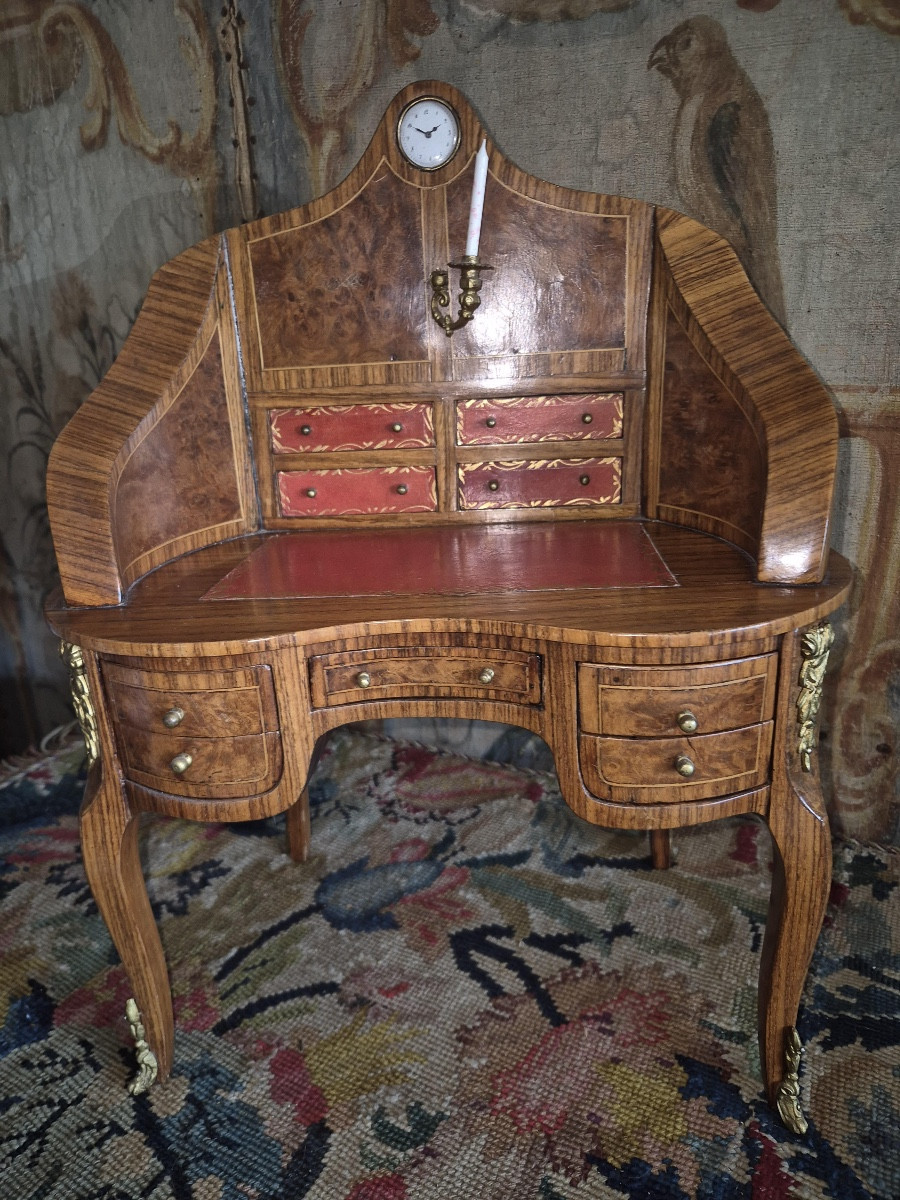 Louis XV-style Cabinet With Marquetry
