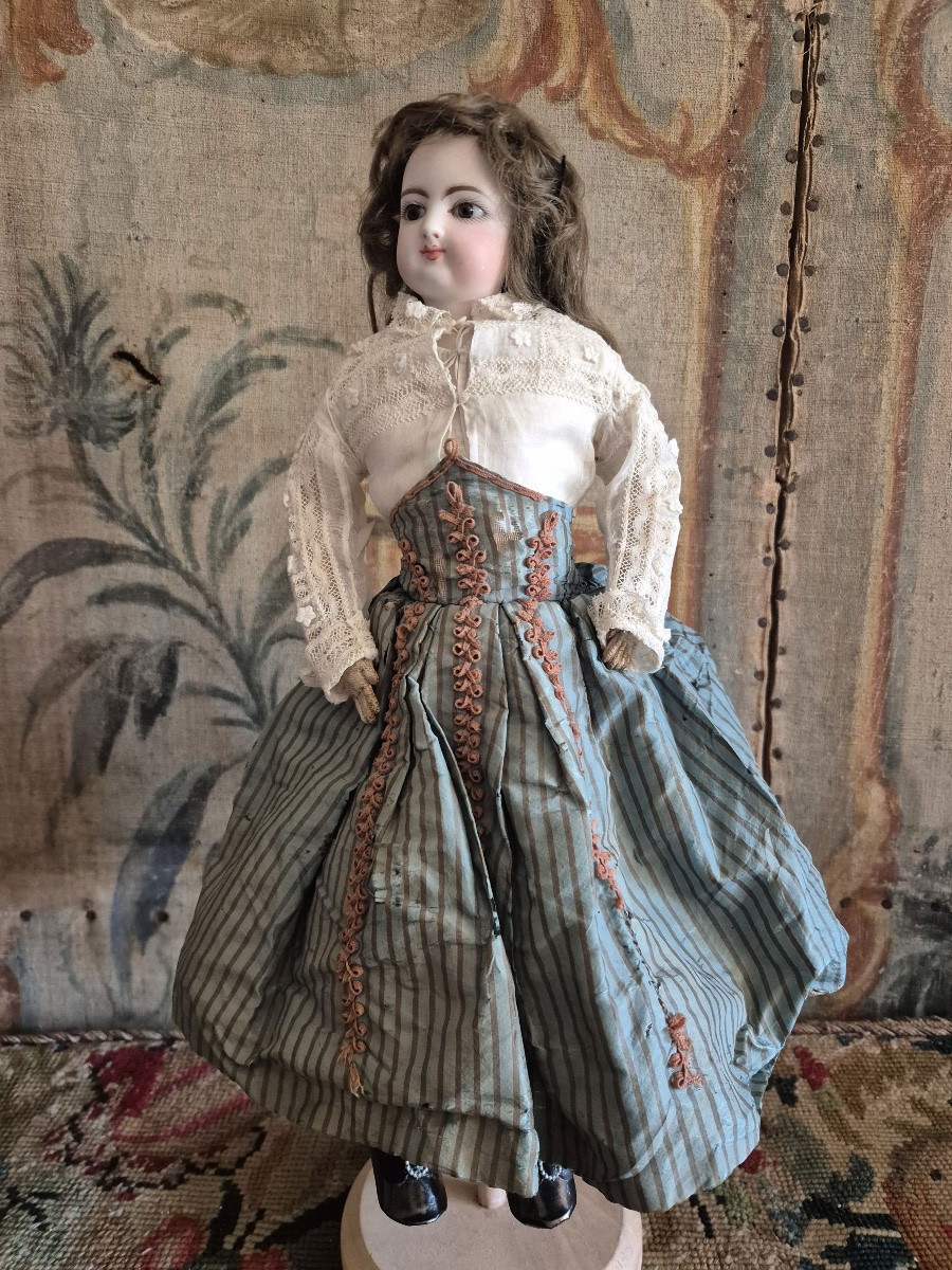 French Fashion Doll By François Gaultier, Brand From The Store "aux Rêves De l'Enfance", Size 2-photo-3