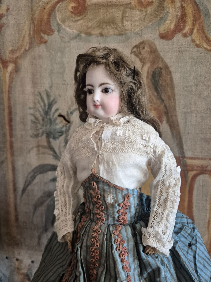 French Fashion Doll By François Gaultier, Brand From The Store "aux Rêves De l'Enfance", Size 2-photo-1