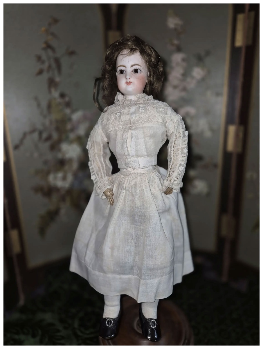 French Fashion Doll By François Gaultier, Brand From The Store "aux Rêves De l'Enfance", Size 2-photo-3