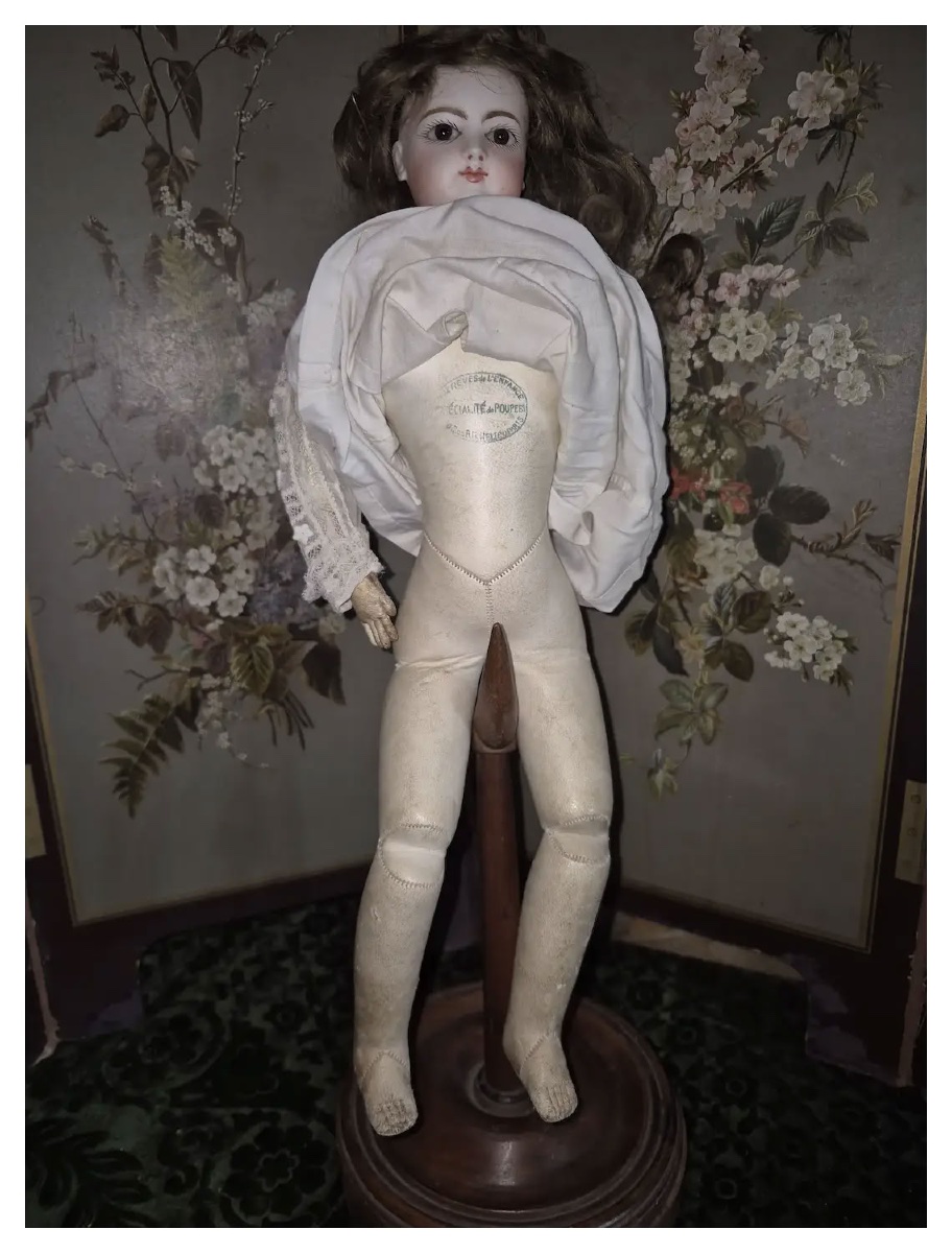 French Fashion Doll By François Gaultier, Brand From The Store "aux Rêves De l'Enfance", Size 2-photo-5