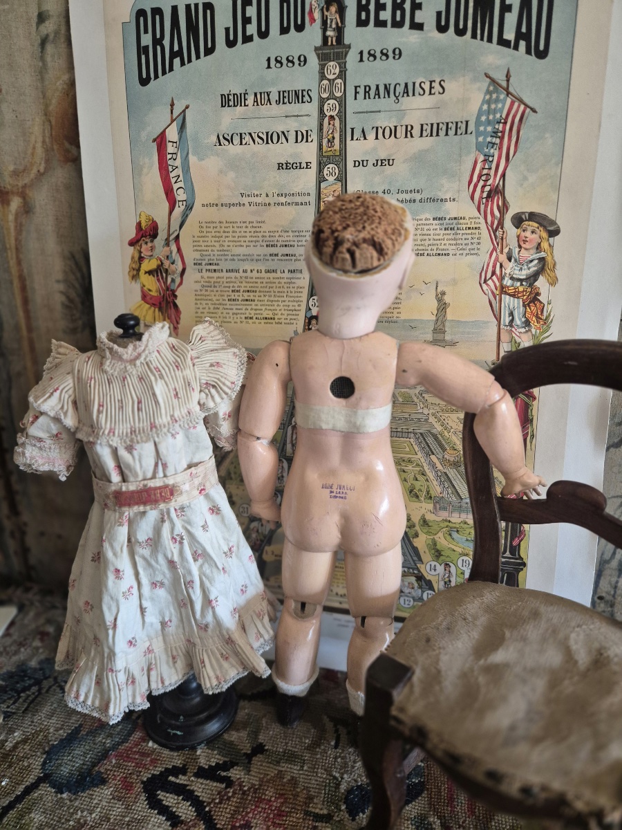  Antique Jumeau Doll With An Open Mouth In Size 8-photo-6