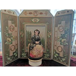 Boîte à bonbons poupée 1918