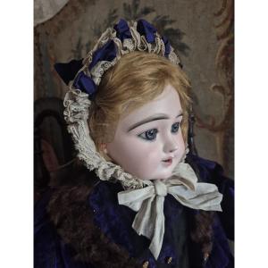 Antique "eden Bébé" Doll In Size 10, Signed By Fleischmann & Bloedel