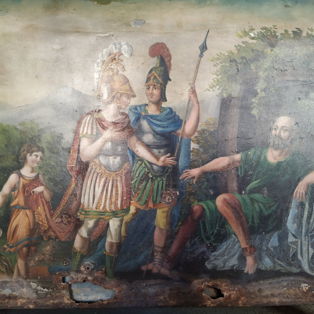 Empire Period Lacquered Sheet Metal Planter -photo-2